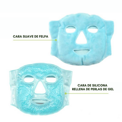 GlowCare™ – Mascarilla Facial Térmica Reutilizable
