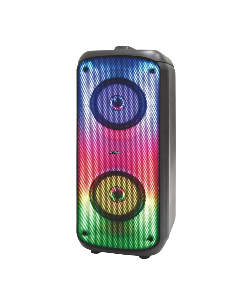 Parlante Kolke Glow 2 KPM-804 Doble 4" 60W con Luces LED y TWS