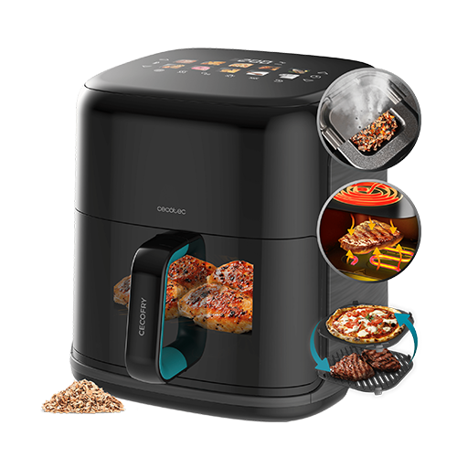 Freidora De Aire Cecofry&Grill Smokin Prime 6500