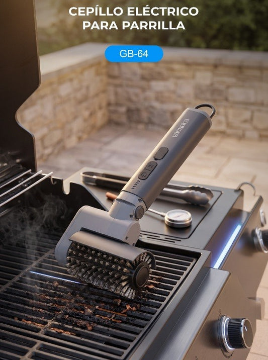 Cepillo eléctrico para parrilla SATE GB-64 para uso frecuente