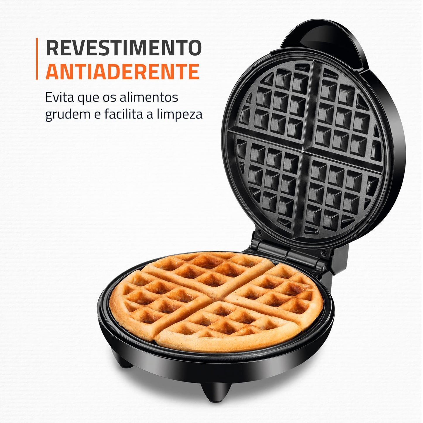 WAFFLE GRILL - PRATIC WAFFLE GW-01