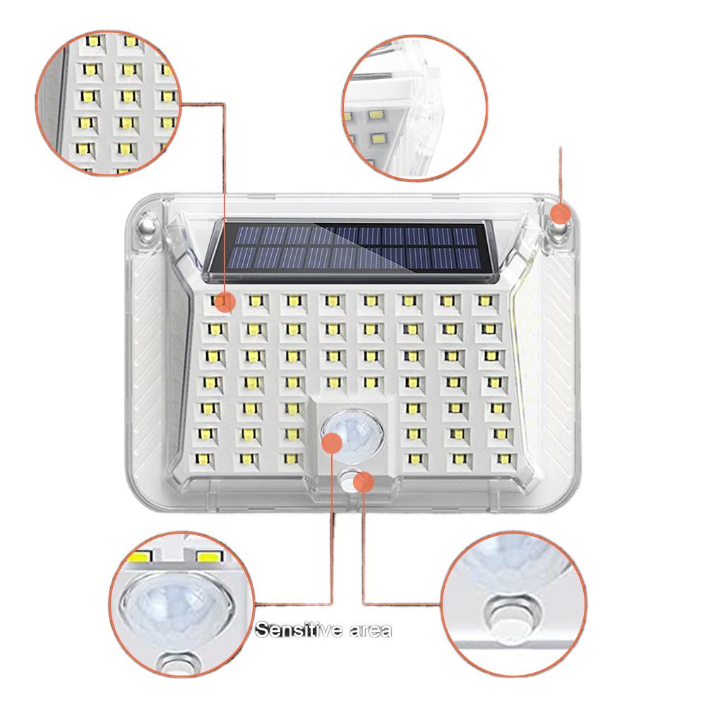 Lámpara Solar de Pared con Sensor de Mov JT-90DBD
