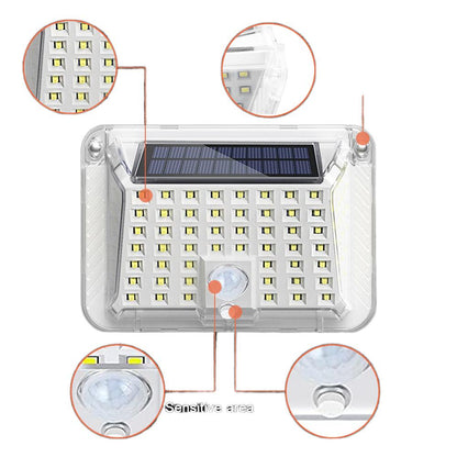 Lámpara Solar de Pared con Sensor de Mov JT-90DBD