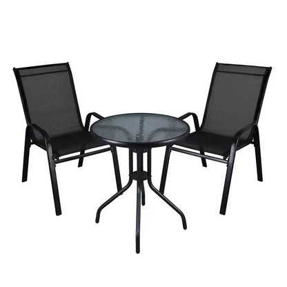 JUEGO DE MESA + SILLAS D60CM EM-6021