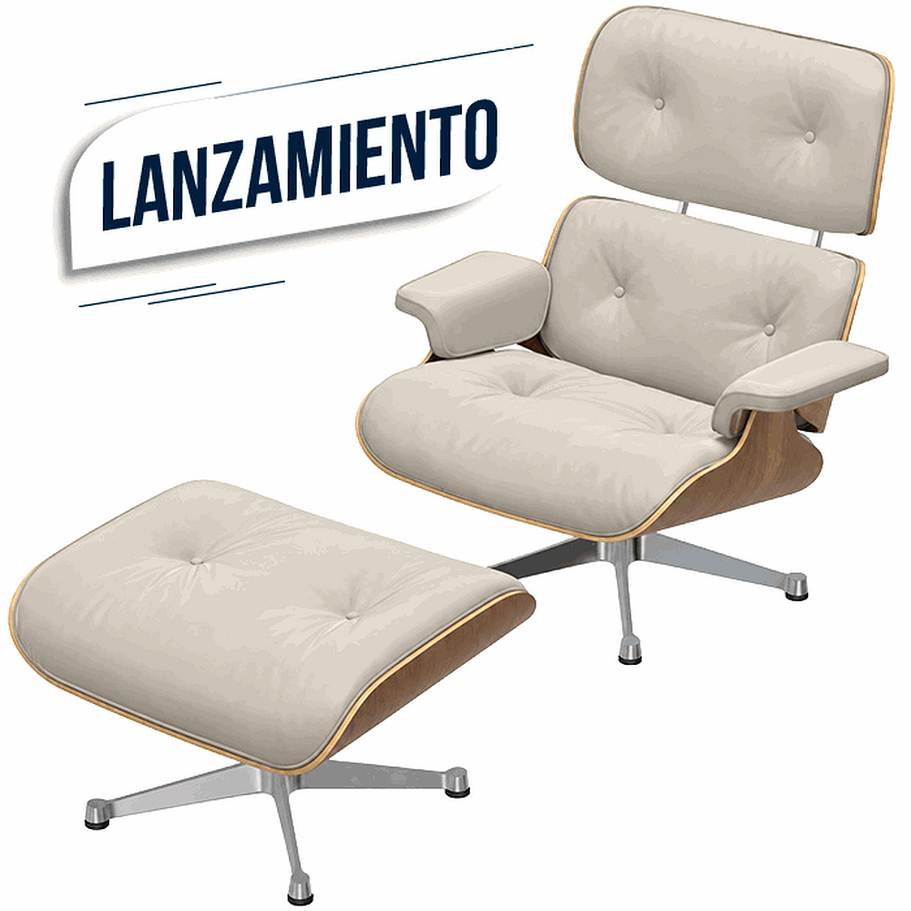 Poltrona con Otomana Eames Lounge Empoli