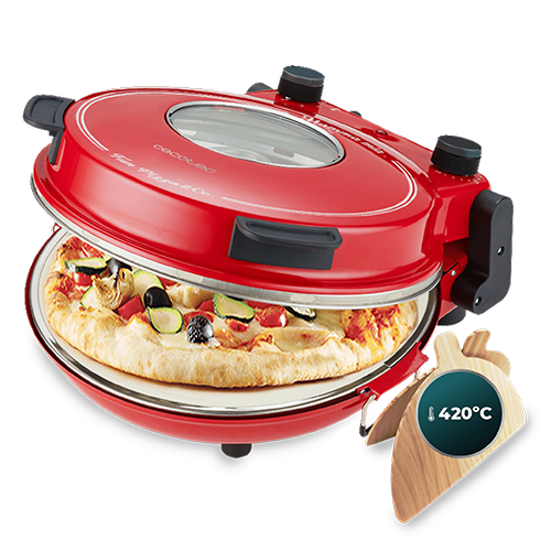 Horno Grill Eléctrico Para Pizza Fun Pizza&Co Mamma Mía Vista
