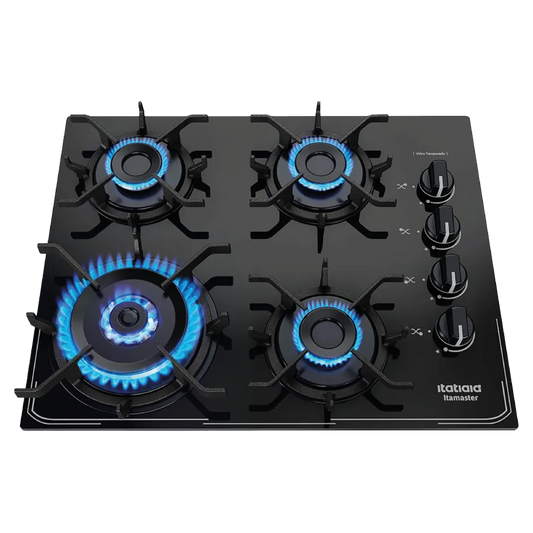 COOKTOP - ITAMASTER - 4Q - NEGRO ITAMASTER 4-NGO