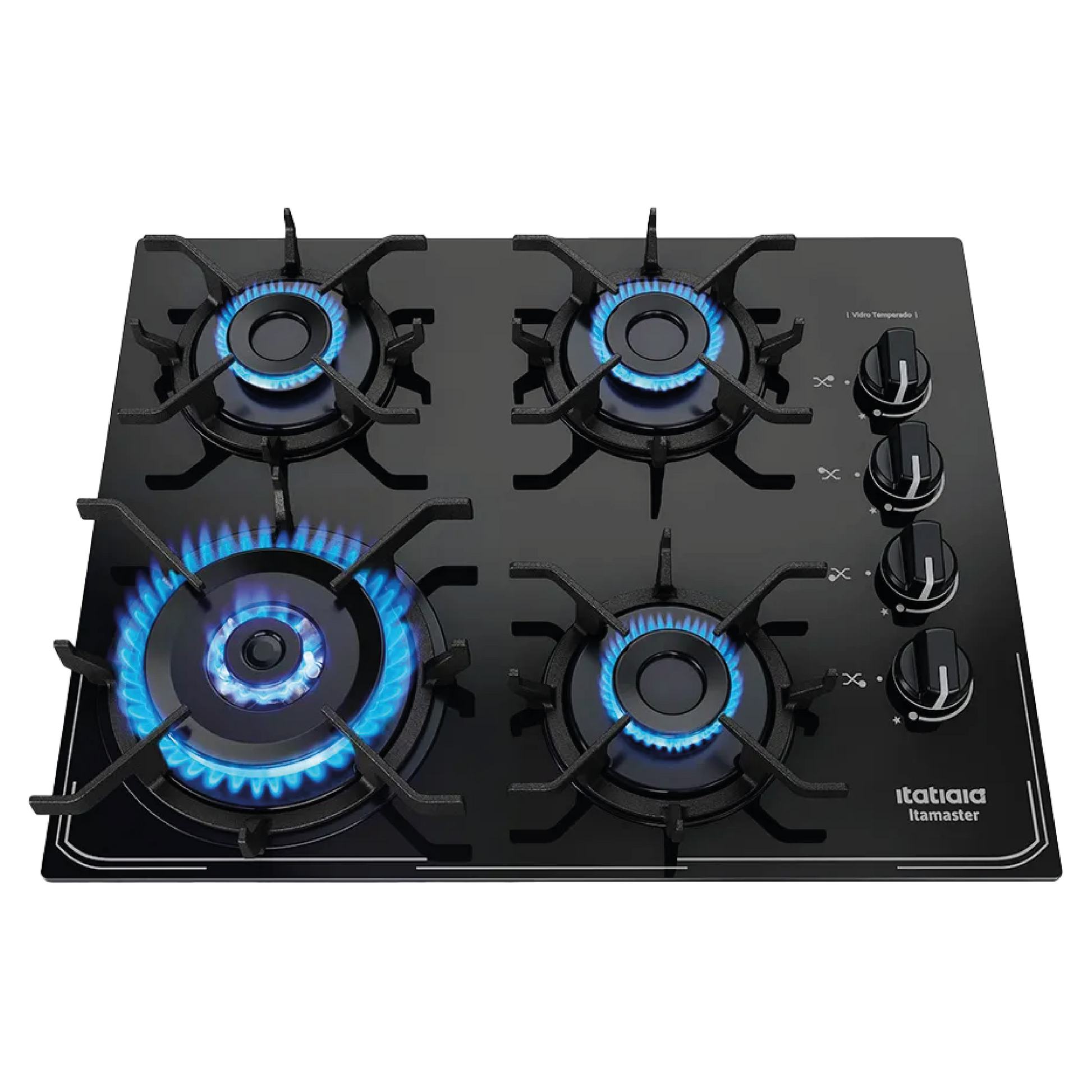 COOKTOP - ITAMASTER - 4Q - NEGRO ITAMASTER 4-NGO
