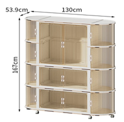Armario plegable SATE JG2215-1-2 de 130 x 53,9 x 167 cm de 1,30 m de frente