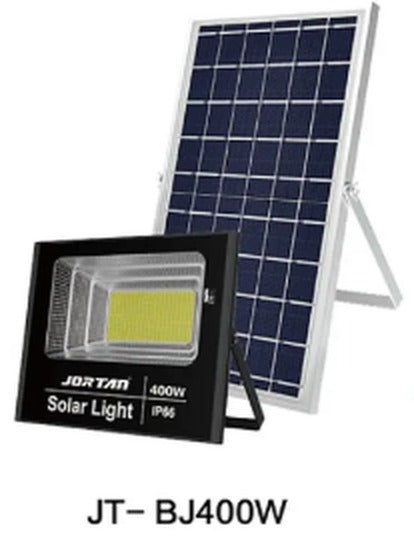 Reflector solar LED Jortan JT-BJ400W de 400W con control remoto e IP66