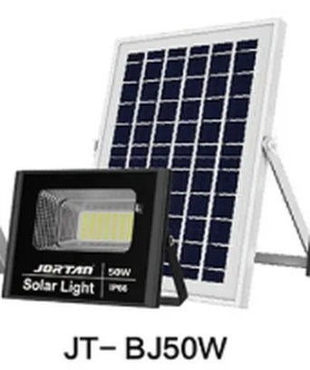 Reflector solar LED Jortan JT-BJ50W-TZ de 50W con control remoto