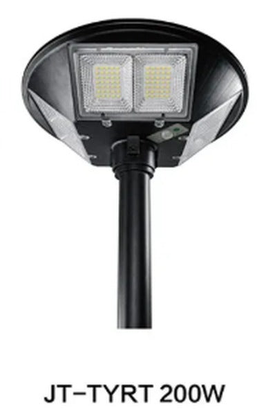Lámpara solar externa Jortan JT-TYRT-200W para iluminación de exterior