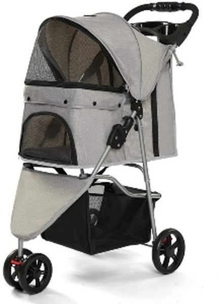 Carrito para mascotas SATE JZJM-C033 para paseo y transporte