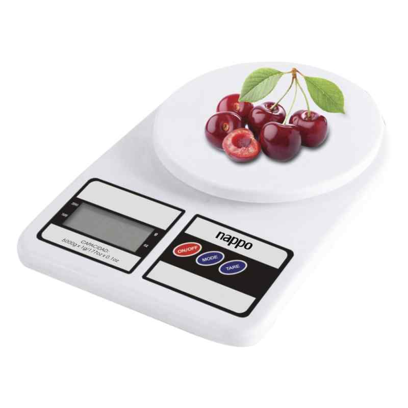 Balanza de Cocina NEB-090 Capacidad 5kg X 1G Nappo