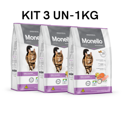 Monello Gatos Castrados – Pavo & Salmón