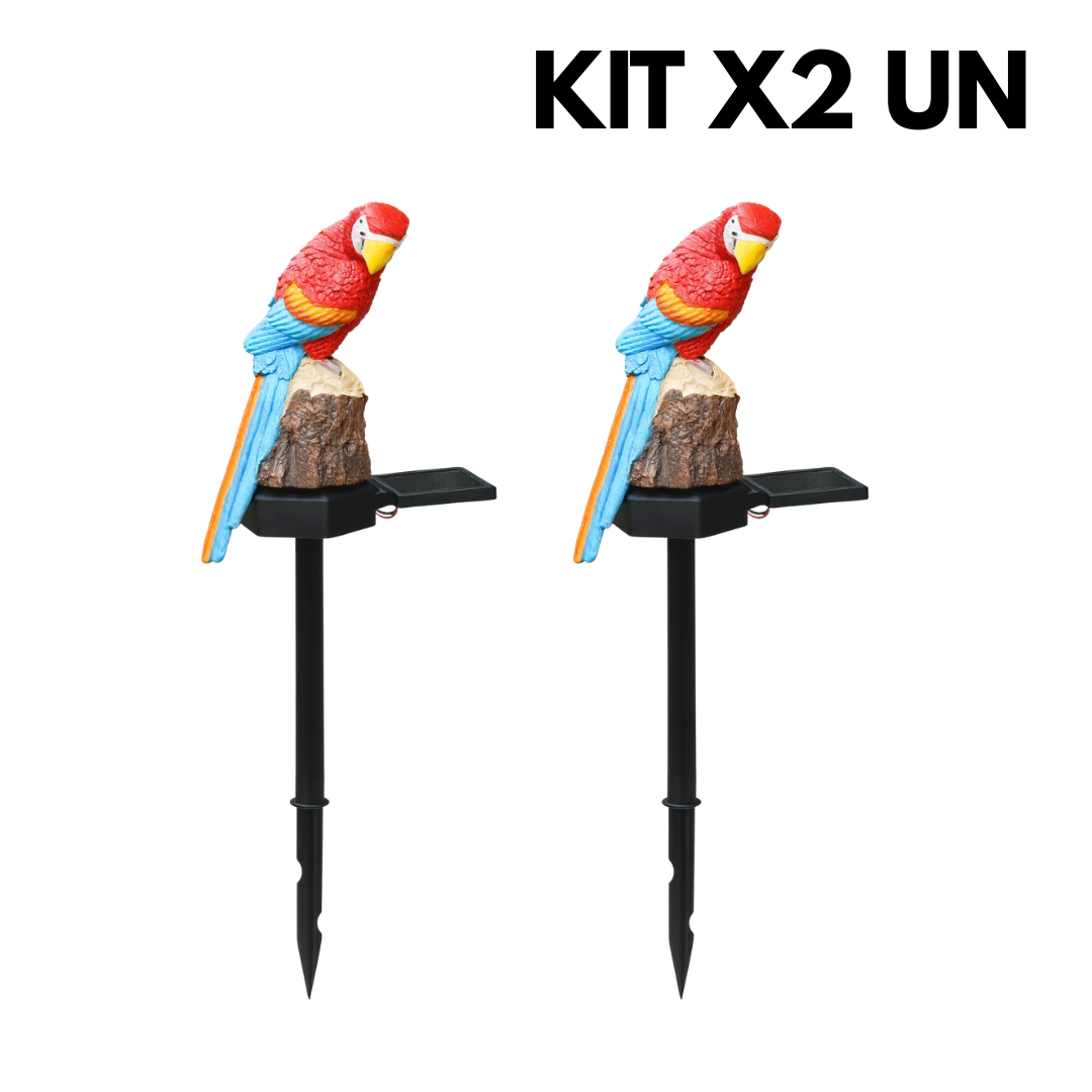 KIT X2 Luces Solares Decorativas con Diseño de Animales