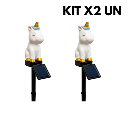 KIT X2 Luces Solares Decorativas con Diseño de Animales