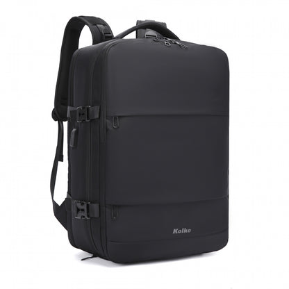MOCHILA ANTI-ROBO JOURNEY KVM-654 NEGRA