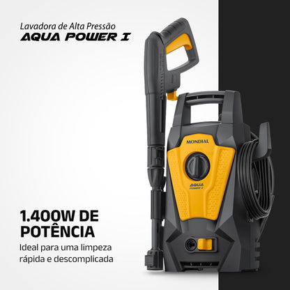 LAVADORA DE ALTA PRESION AQUA POWER I 1400W LAP-01-GY