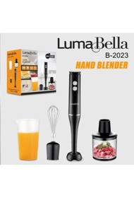 Mixer de mano Luma Bella LB-2023 4 en 1 con picador batidor y vaso medidor
