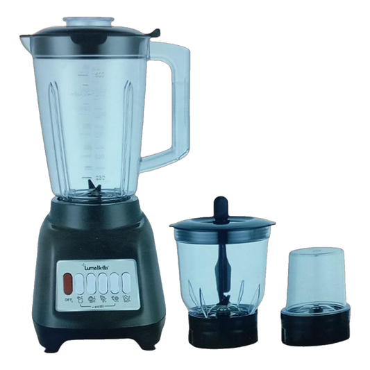 Licuadora Luma Bella LB-53030 3 en 1 con Picador y Molinillo 5 Velocidades