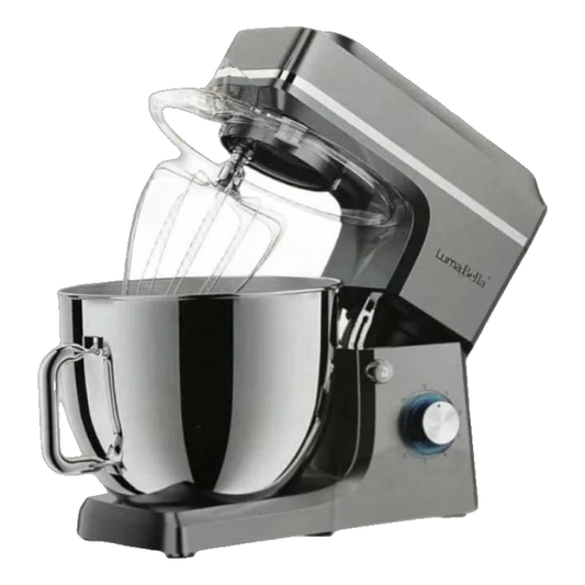Batidora Planetaria Luma Bella LB-55004 Bol de Acero 12L Negra
