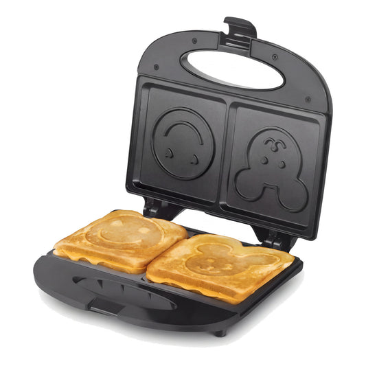 Sandwichera de Caritas Luma Bella LB-58005 800W Placas Antiadherentes