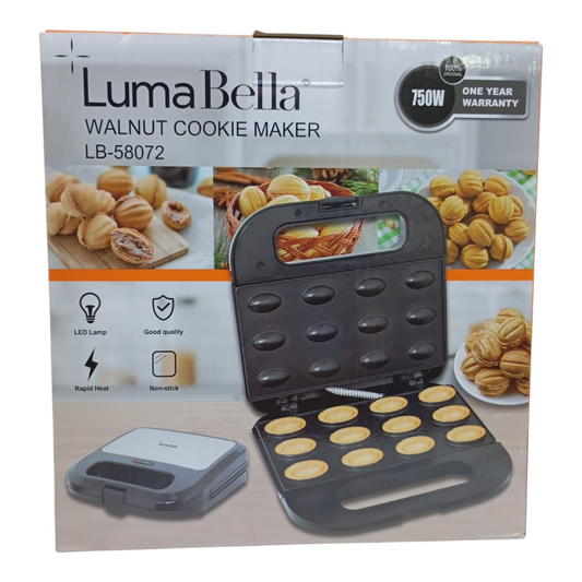 Máquina de galletitas de nuez Luma Bella LB-58072 de 750W