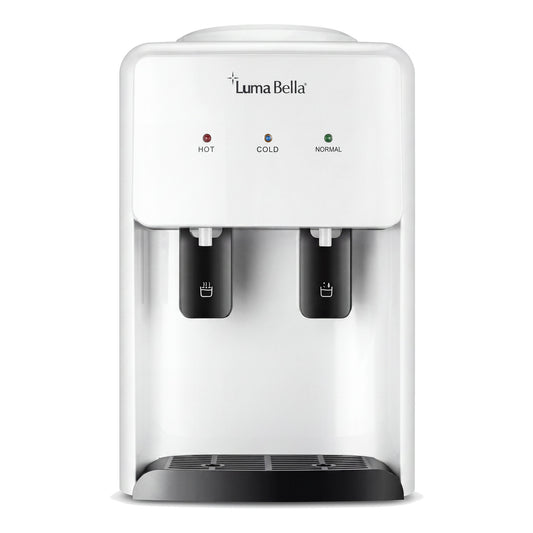 Dispensador de Agua de Mesa Luma Bella LB-59053 Frío y Caliente Carga Superior