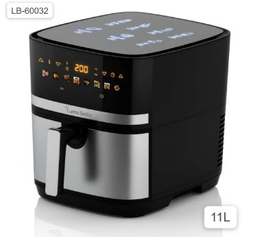 Freidora de aire Luma Bella LB-60032 de 11 litros con panel superior táctil