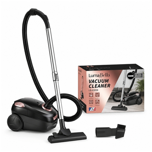 Aspiradora de Trineo Luma Bella LB-63006 2000W Cable 4,5m con Accesorios