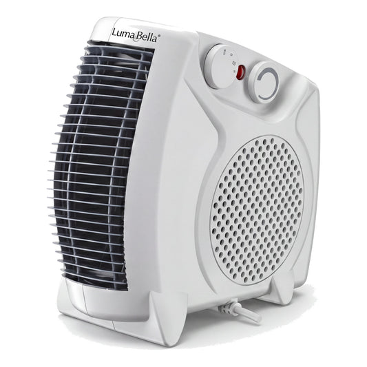 Estufa Eléctrica Luma Bella LB-68003 Termoventilador Compacto Blanco