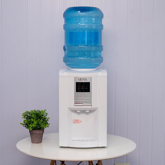 BEBEDERO DE MESA LEVEL POR COMPRESOR F/C BLANCO