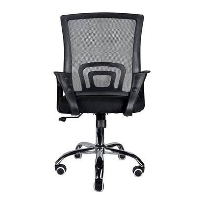 SILLA MESH DE OFICINA LEVEL COLOR NEGRO