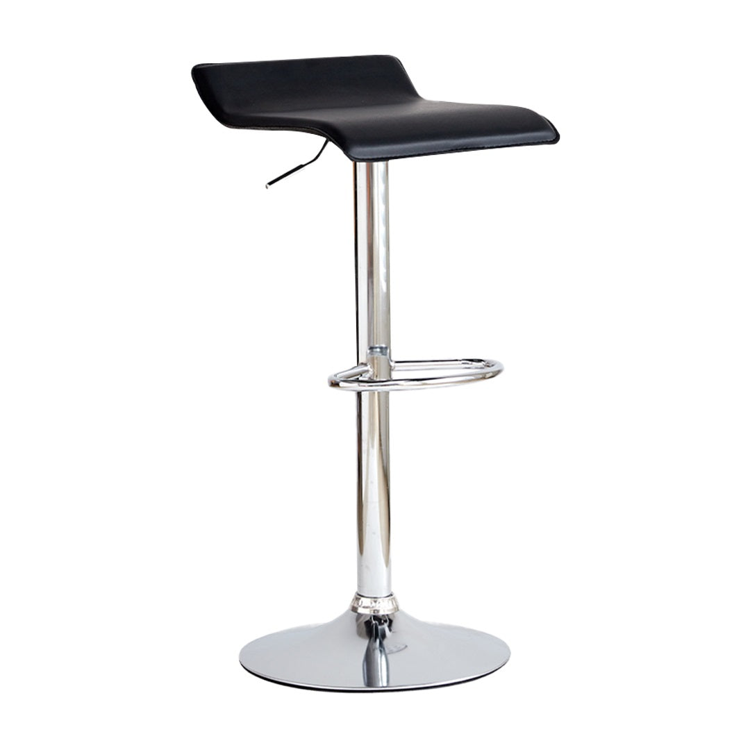 BUTACA DE BARRA ONDULADA LEVEL NEGRA