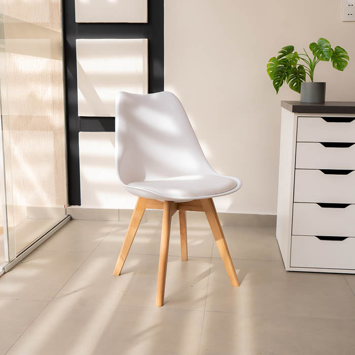 SILLA TULIP LEVEL BLANCA