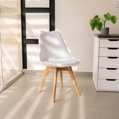 SILLA TULIP LEVEL BLANCA