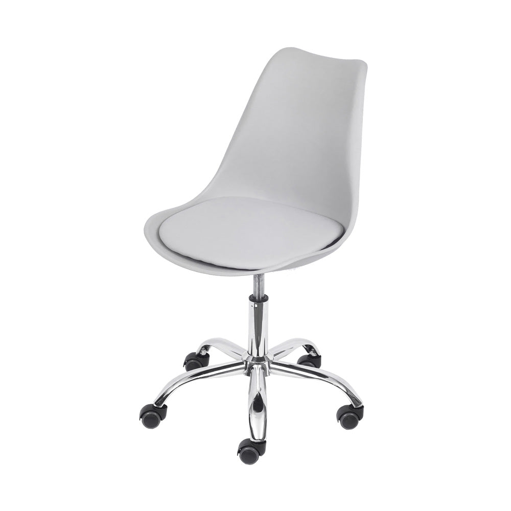 SILLA LEVEL TULIP C/ RUEDAS 1108R (GR)