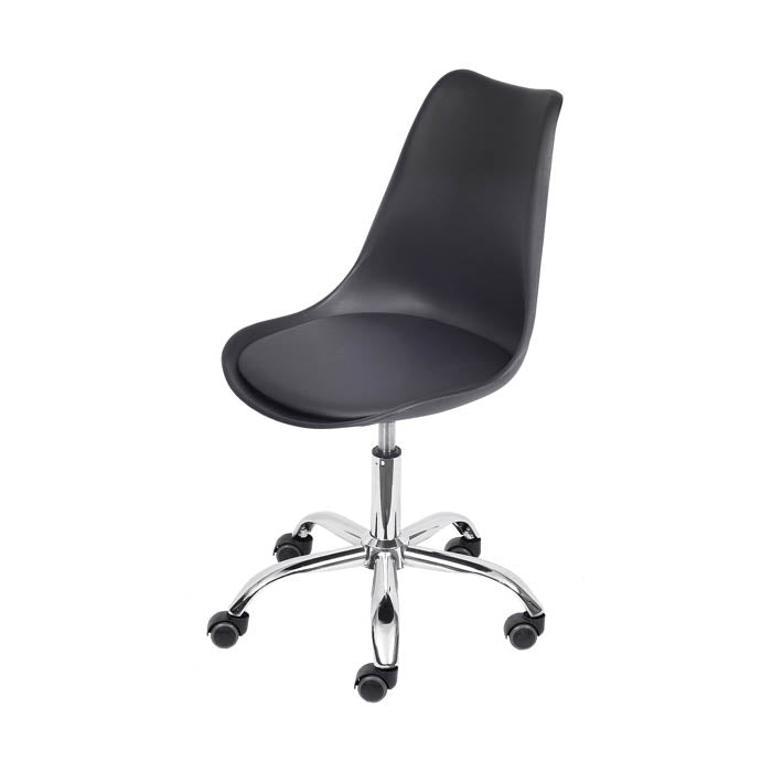 SILLA LEVEL TULIP C/ RUEDAS 1108R (NG)