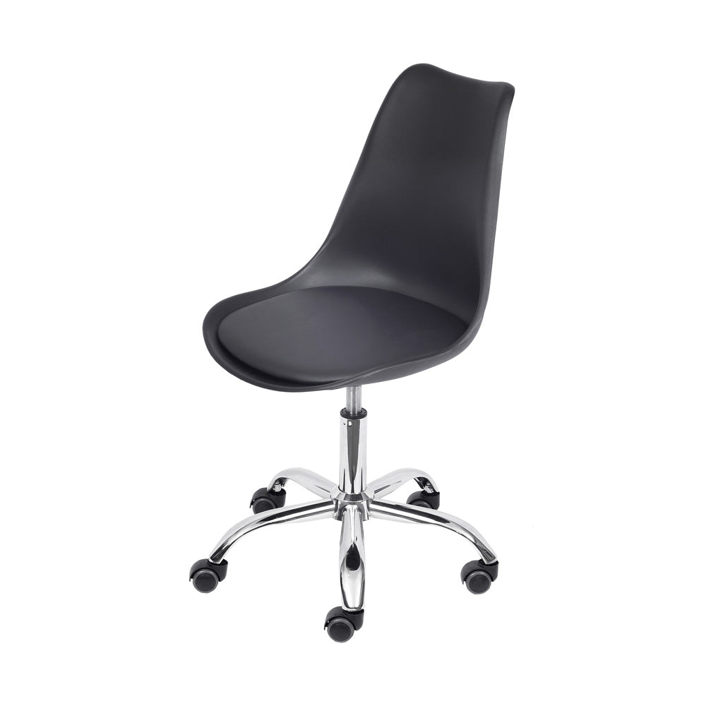 SILLA LEVEL TULIP C/ RUEDAS 1108R (NG)