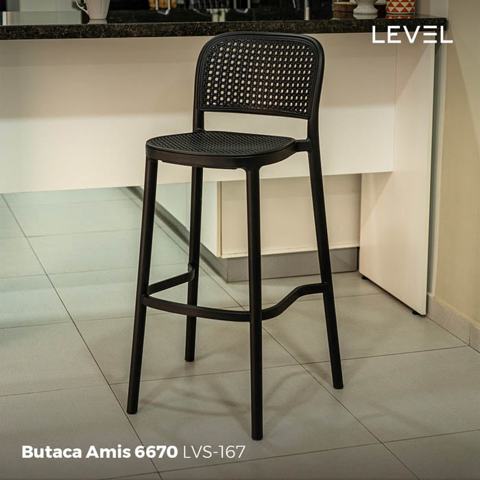 BUTACA LEVEL AMIS NEGRA 6670