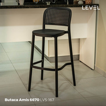 BUTACA LEVEL AMIS NEGRA 6670