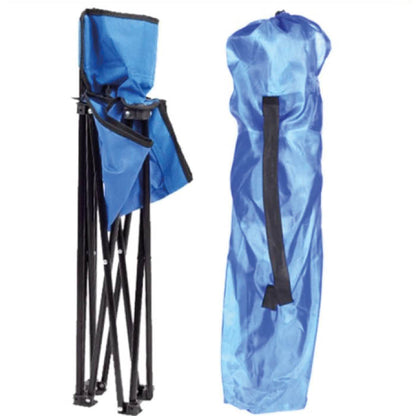 SILLA DE CAMPING LEVEL AZUL SIN POSABRAZOS
