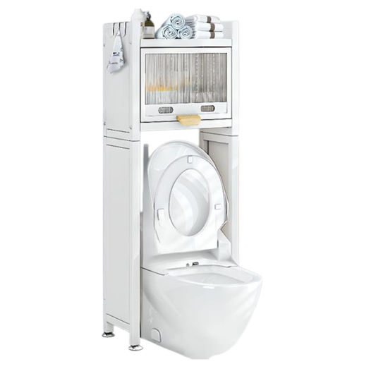 Armario de baño sobre inodoro Waco M-50105BQ 50x25x135 cm