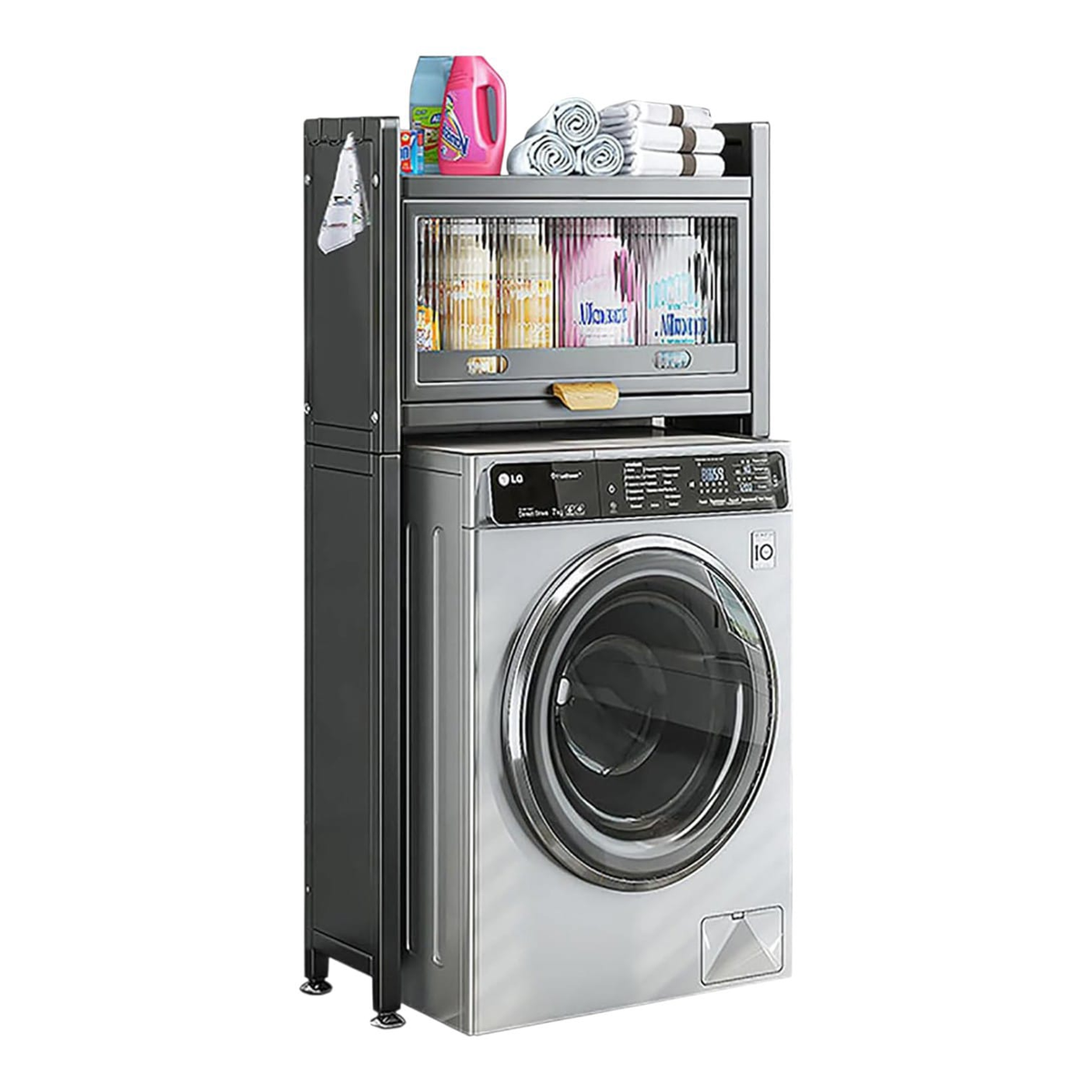 Armario organizador sobre lavarropas Waco M-50110HQ 70x25x167 cm