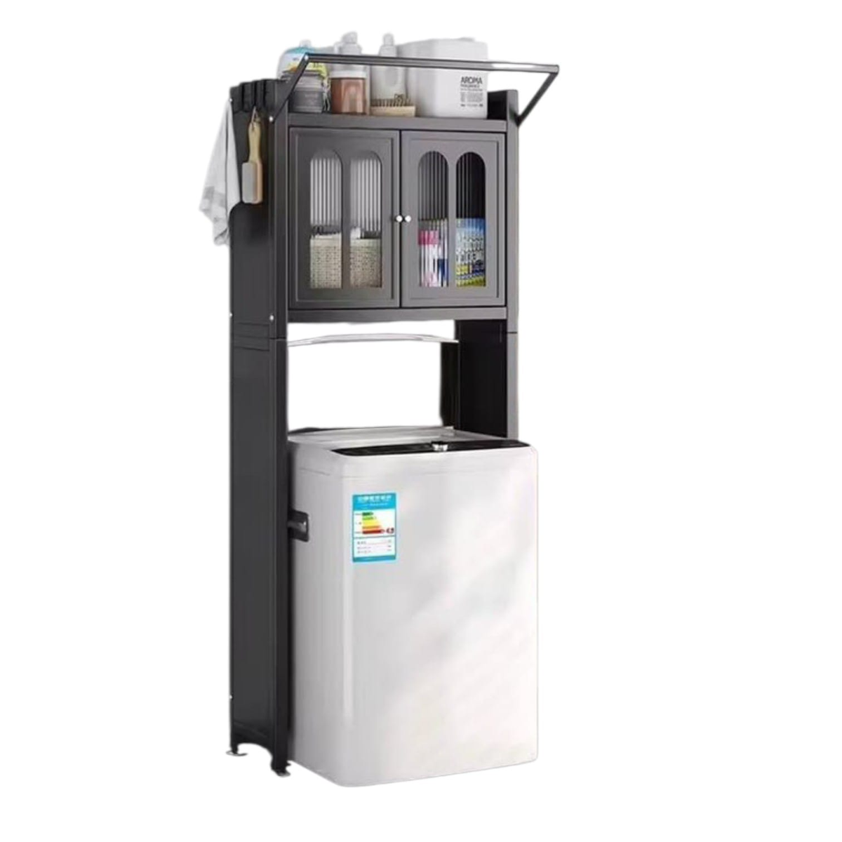 Armario organizador sobre lavarropas Waco M-50140H 70x25x172 cm