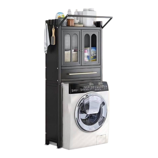 Armario organizador sobre lavarropas Waco M-50141H 70x25x155 cm