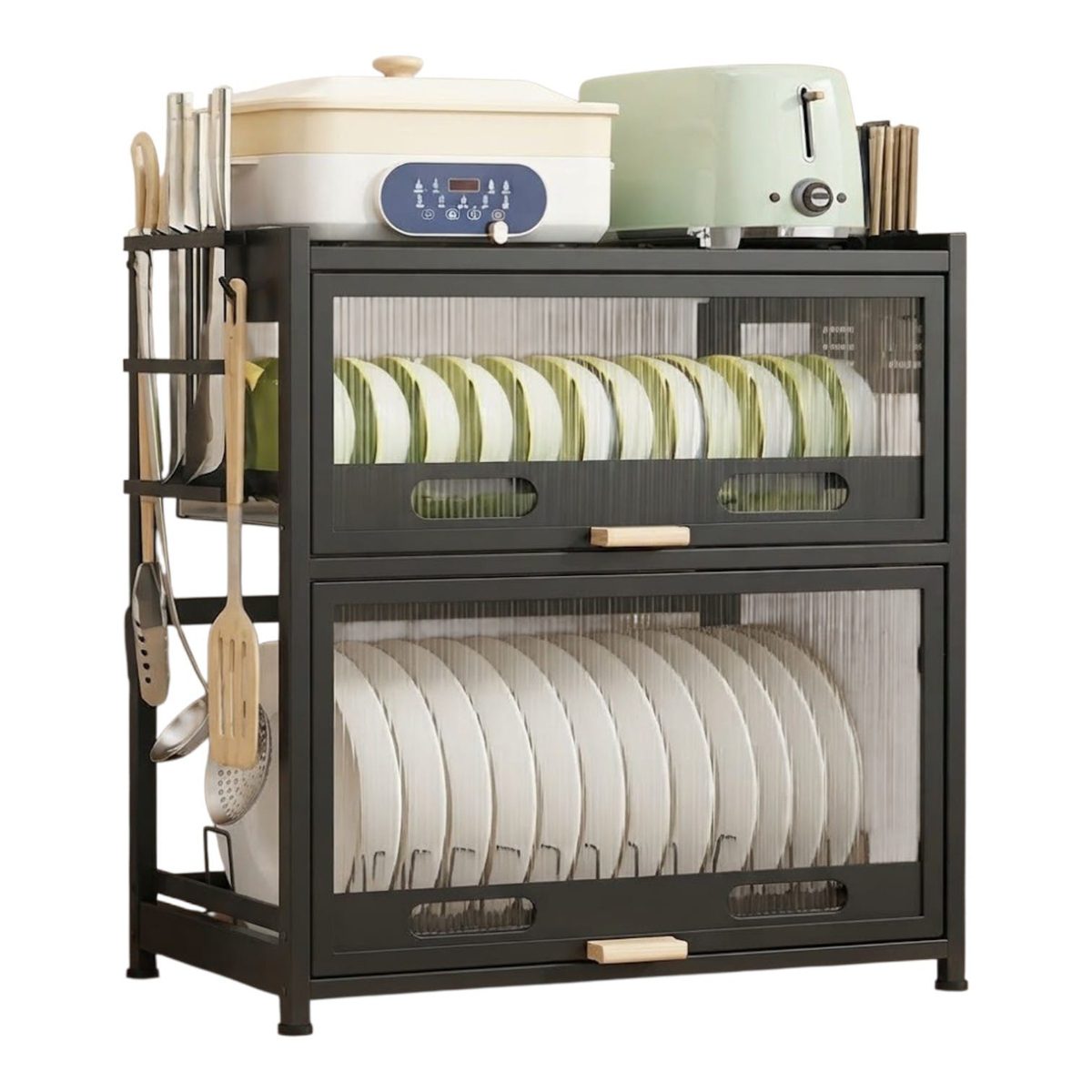 Armario organizador de vajilla Waco M-80007H 52x28,5x70 cm