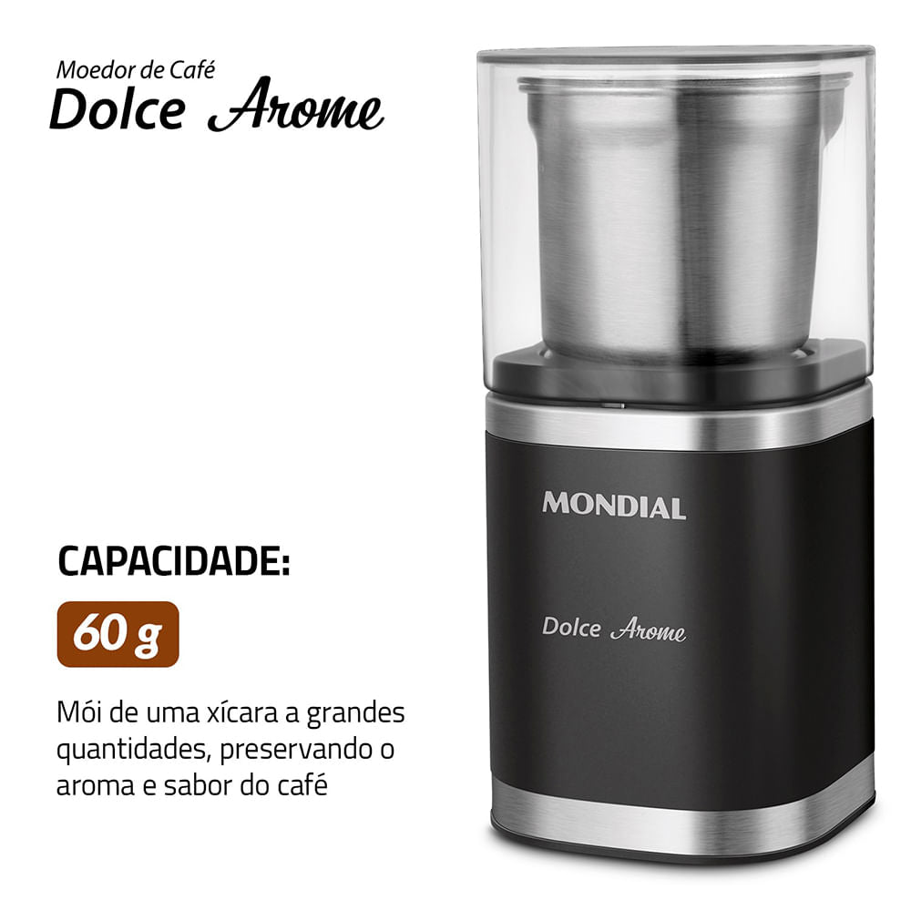 MOLEDOR DE CAFE DOLCE AROME MCF-01-BI