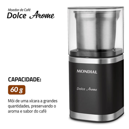 MOLEDOR DE CAFE DOLCE AROME MCF-01-BI